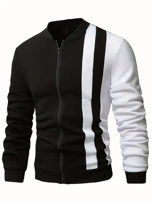 Colorblock Windbreaker Jacke für Herren