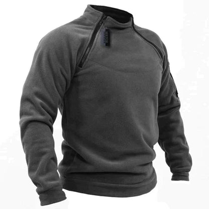 High-Performance Fleecepullover Militär-inspiriertes Design