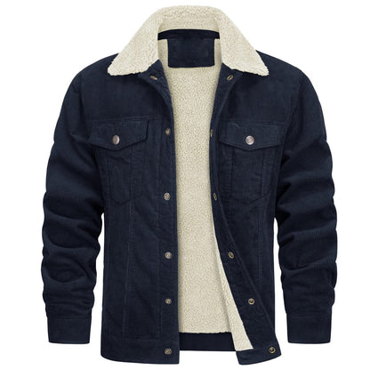 Cason - Trendige Herren-Cordjacke