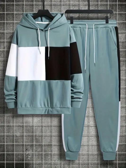 Zweiteiliges Set aus Kapuzenpulli und Jogger - Lässiges Loungewear-Outfit