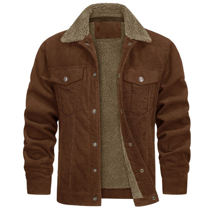 Cason - Trendige Herren-Cordjacke